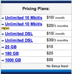 Astraweb Pricing Plans